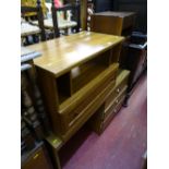 Modern veneered desk/dressing table, entertainment unit and a side cabinet