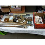 Good selection of fishing rods and gear including a Hardy Pope Palakoma no.7, a Farlow Brunswick,