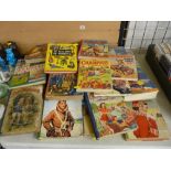 Good collection of vintage children's annuals including Kit Carson, Buffalo Bill, Crackerjack, Our