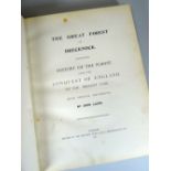 JOHN LLOYD'S 'THE GREAT FOREST OF BRECKNOCK' printed by The Bedford Press, 1905, spine in maroon