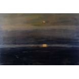 SIR KYFFIN WILLIAMS RA artist proof - sunset, entitled 'Traeth Coch', signed in full, 39 x 55cms (