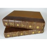 THEOPHILUS JONES' 'History of Brecknock' (Brecknock) 1805 and 1809 in two rebound volumes