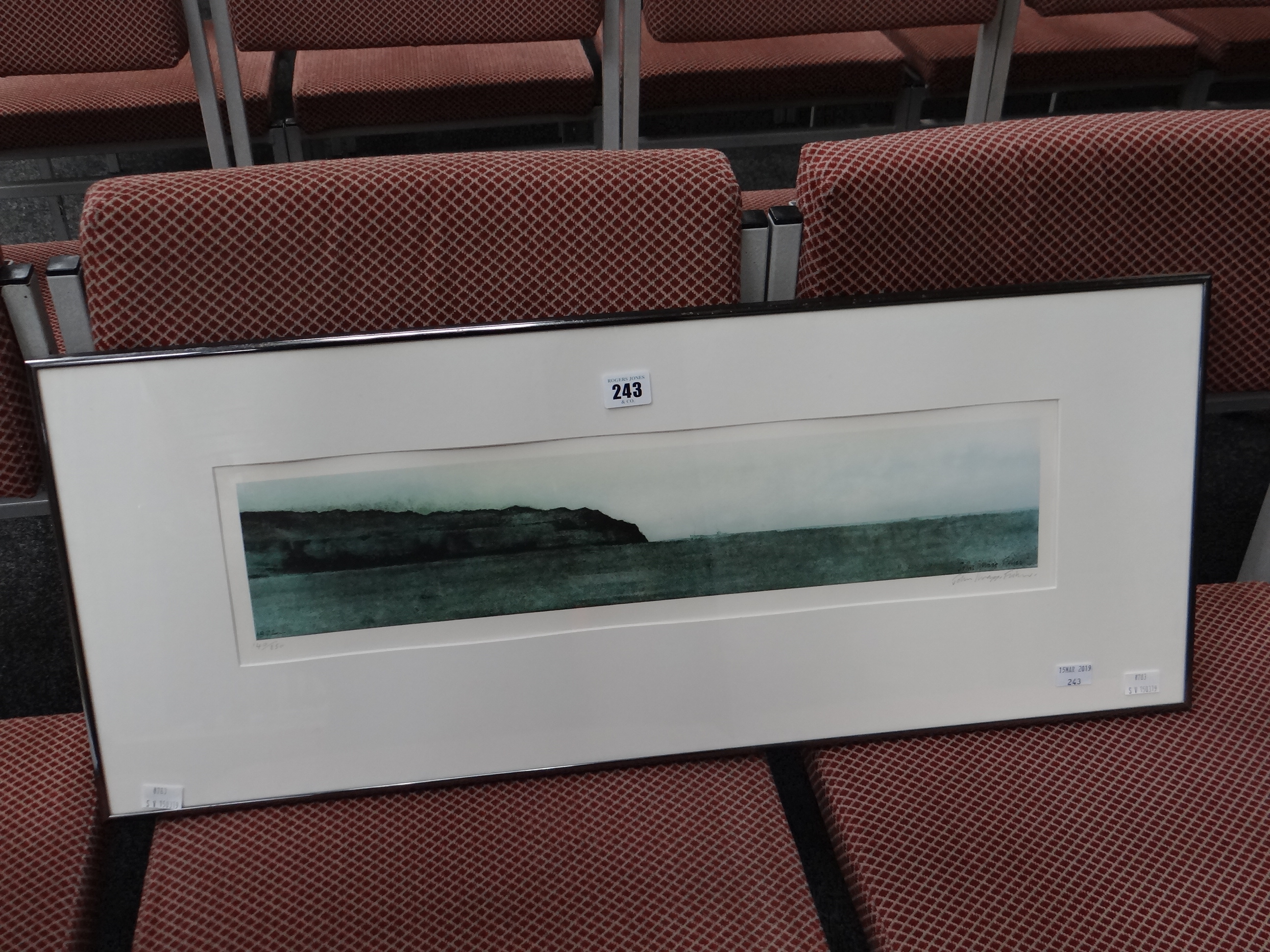 JOHN KNAPP-FISHER limited edition (140/850) print - entitled 'Headland', signed, 13 x 56cms - Image 5 of 8