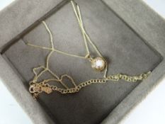 A boxed Clogau Gold 9ct gold Tudor Court Pendant and chain (RRP £560) Condition reports provided