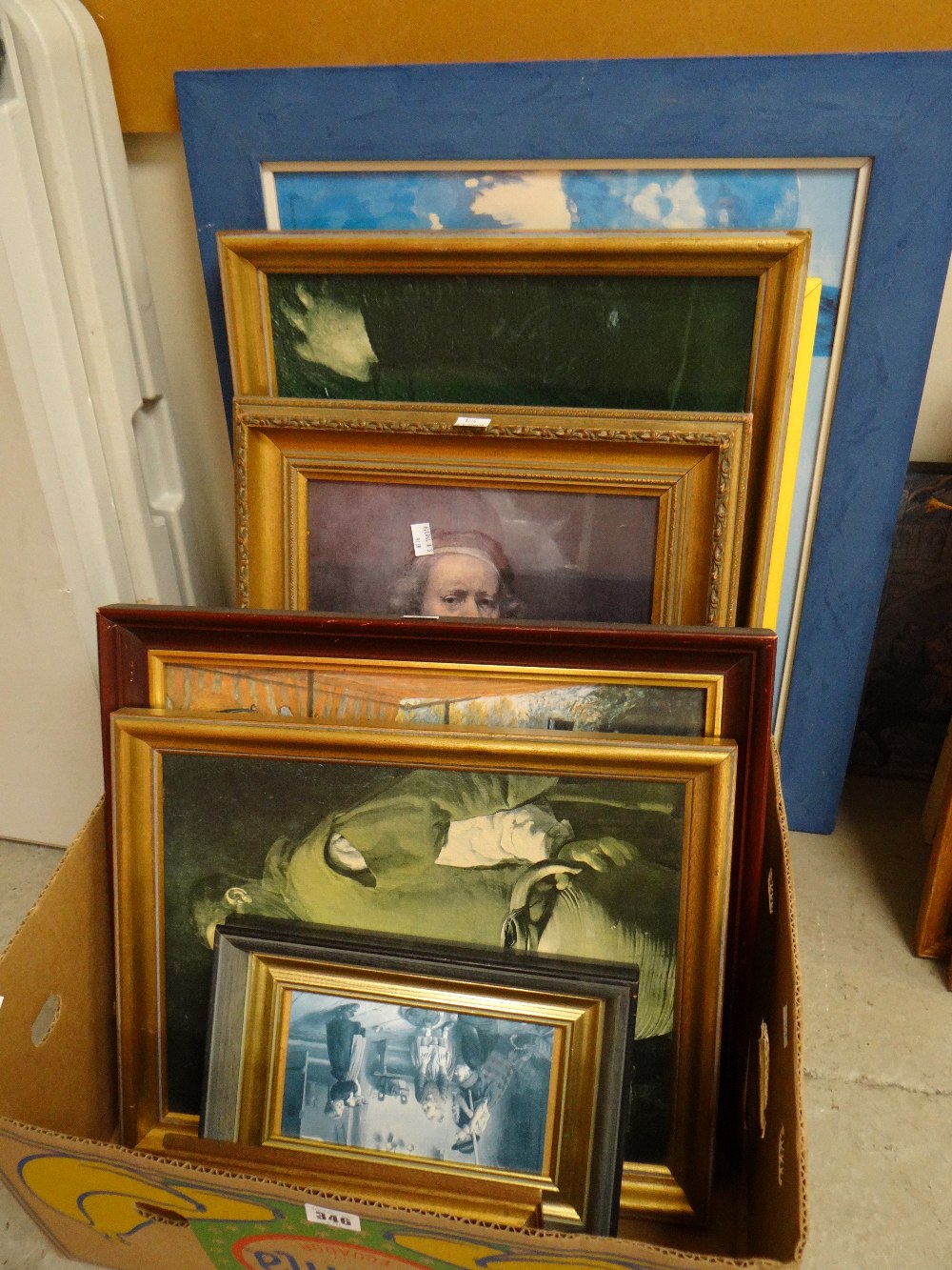 Parcel of framed prints and pictures Condition reports provided on request by email for this auction