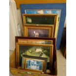 Parcel of framed prints and pictures Condition reports provided on request by email for this auction