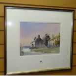 ARNOLD LOWRY watercolour - entitled 'Abereiddy', unsigned, 24.5 x 32cms Condition reports provided