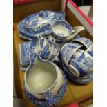 A parcel of Spode Italian tea and dinnerware Condition reports provided on request by email for this