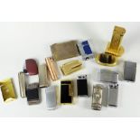 A basket of various gas lighters Condition reports provided on request by email for this auction