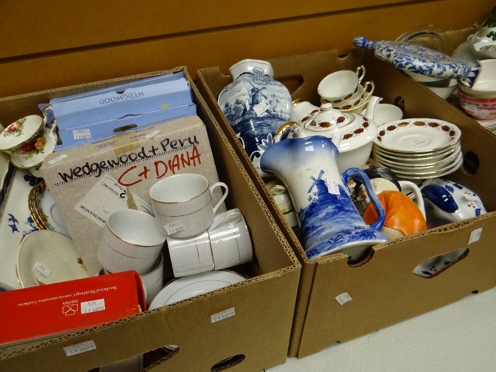 A large parcel of mixed china, books and collectables (proceeds to go to Wales Air Ambulance)