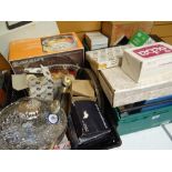 A quantity of EPNS, boxed wedding gifts, typewriter ETC Condition reports provided on request by