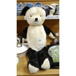 A good vintage English soft-toy panda Condition reports provided on request by email for this