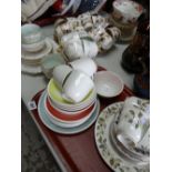 Collection of various patterned teaware, Paragon, Wedgwood, Susie Cooper Condition reports