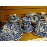 A quantity of Copeland Spode Italian tableware Condition reports provided on request by email for