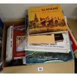 A box of mainly hardback books, some of local interest ETC Condition reports provided on request