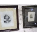 Two photographs of ladies