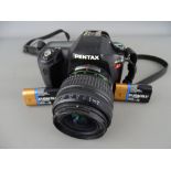Pentax DA digital camera with batteries