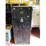 Vintage metal 'Electrical Apparatus Company Ltd, St Albans, England' electric cabinet