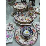 Collection of Masons Mandalay and other decorative china