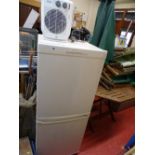 Candy upright fridge freezer and a Delonghi vertical style fan E/T