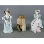 Worcester lady figurine 'Masquerade', a Francesca Art china figurine 'Sarah' and a 2007 Susan