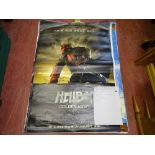 Large parcel of cinema posters - 'Hellboy', 'Nanny McPhee', 'Mystic River' etc
