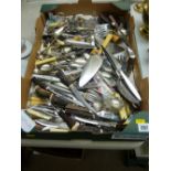 Large box of cutlery