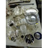 Excellent parcel of electroplate including commemorative trays etc