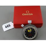 Vintage Omega stopwatch in original case