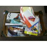 Box of Japanese language comics