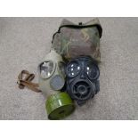 Military gas mask and similar items