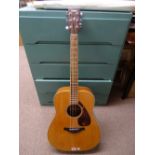 Yamaha FG720S acoustic guitar with case