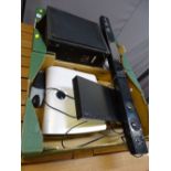 LG sound bar and associated items, DVD player etc E/T