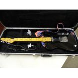 SquireTelecaster S940666 electric guitar in a hard case