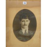 Vintage framed photograph of a gentleman