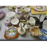 Parcel of miscellaneous porcelain including Torquay ware, Wedgwood, Doulton etc