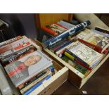 A quantity of modern mainly hardback books being mainly biographies Condition reports provided on