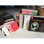 Quantity of vinyl records in two cases Condition reports provided on request by email for this