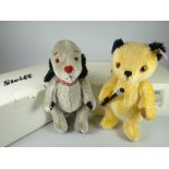 Two Steiff Classic teddy bears 'Sooty' no.478 & 'Sweep' no.978, both with certificate of
