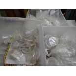 Three tubs of modern fashion jewellery, mainly bangles Condition reports provided on request by