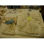 Parcel of vintage child's toys, clothing etc