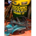 Record power dust extractor and a Makita UC3520A chainsaw E/T