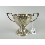 A WMF EPNS Art Deco twin-handled footed bowl Condition reports provided on request by email for this