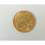 George V 1914 gold half sovereign Condition reports provided on request by email for this auction