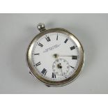 Kendal & Dent silver pocket watch Condition reports provided on request by email for this auction