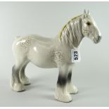 Beswick china dapple grey shire horse Condition reports provided on request by email for this