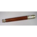 A Ross of London pattern number 373 vintage telescope with leatherwork handle Condition reports