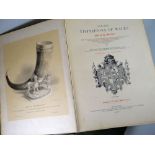 Heraldic Visitations of Wales in two volumes, published by William Rees, dated 1846 Condition