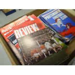 A quantity of 1960s Football League Review magazines, a quantity of Portsmouth Football Club