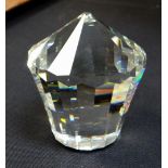 A Swarovski crystal 'Carousel' paperweight Condition reports provided on request by email for this